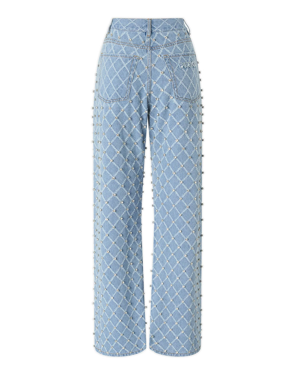 PINKO Jeans Pinko donna Wanda wide 101733A32N blu chiaro 101733A32N PJE 