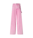 Women's Pinko jeans 104601A33R Lauryn pink rope jewel
