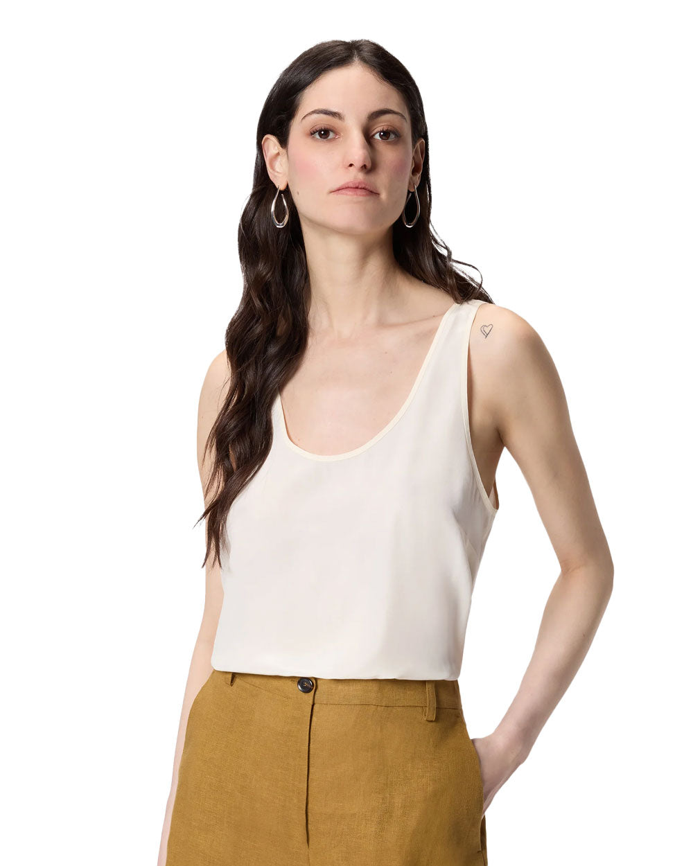 PINKO Top Pinko donna Crazy 104670A2T7 panna<BR/><BR/> 104670A2T7 C00 
