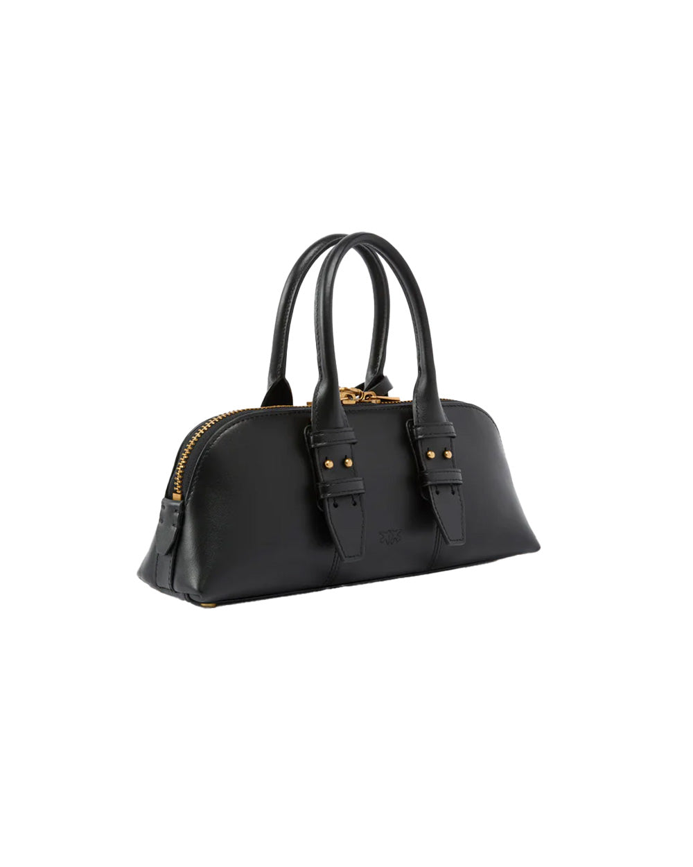 PINKO Borsa PINKO donna BOWLING BAG HORIZONTAL 105334A0QO Nera tasca pelle tracolla regolabile chiusura zip 105334A0QO Z99Q 