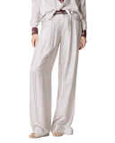 PINKO women's trousers RUTH 106203A31K Pattern straight leg viscose zip button