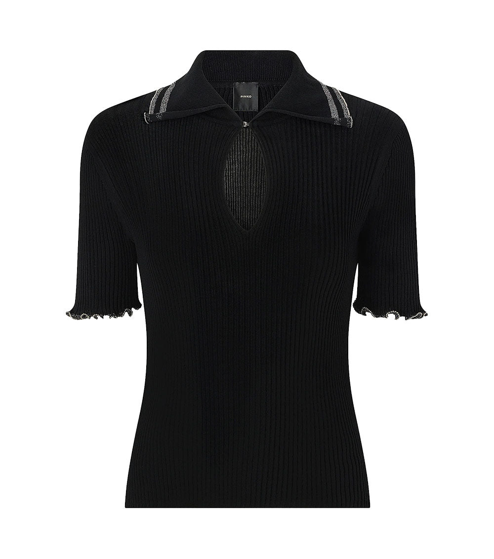 PINKO Polo Pinko donna 106287A343 Calore nera 106287A343 Z99 