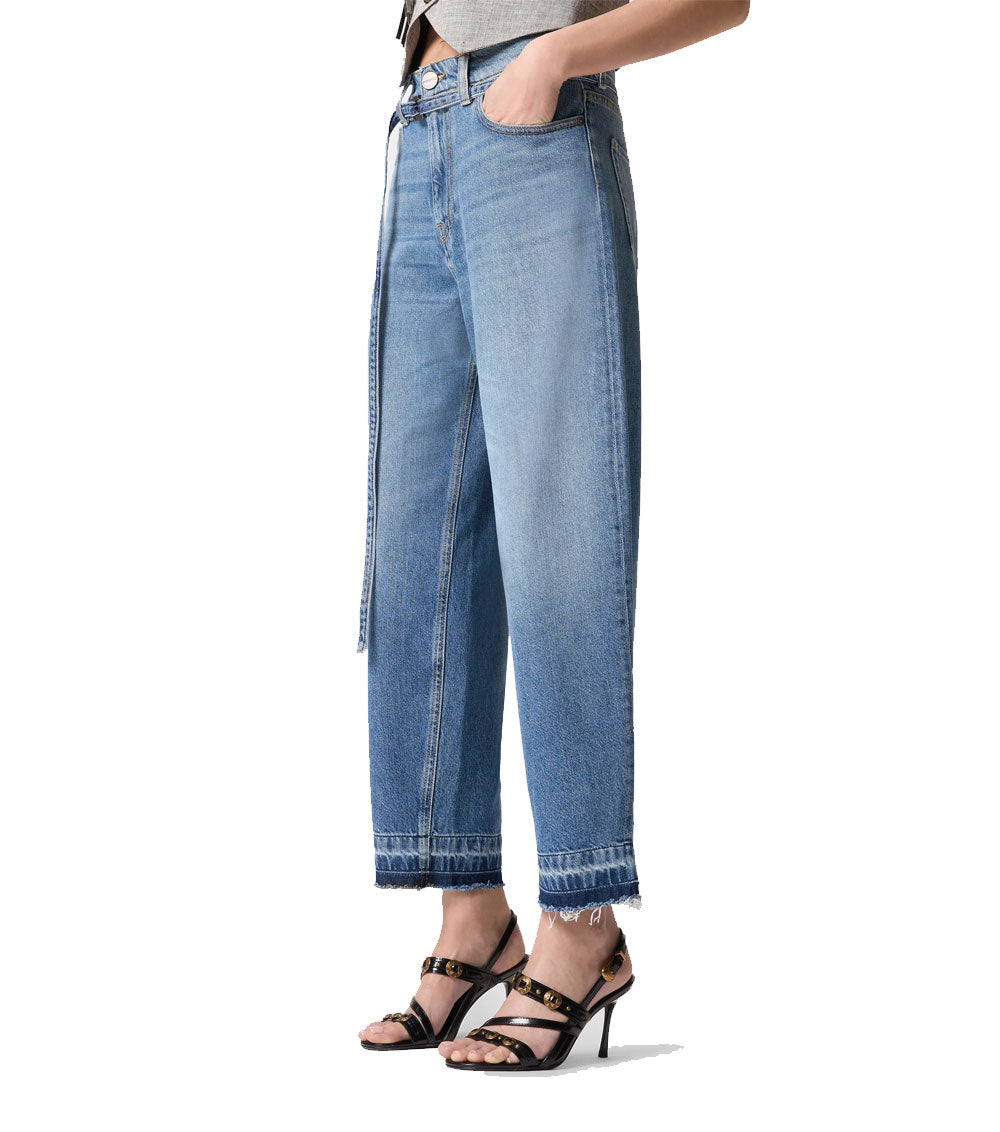 PINKO Jeans donna Pinko 106396A33W Estelle belt blu 106396A33W PJD 