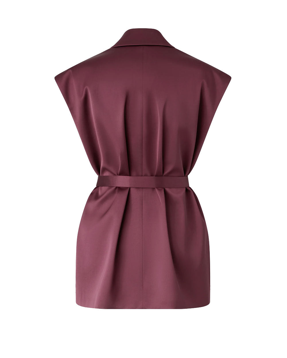 PINKO Giacca Pinko donna 106585A1Y5 Melanzana bordeaux smanicato satin<BR/><BR/> 106585A1Y5 R57 