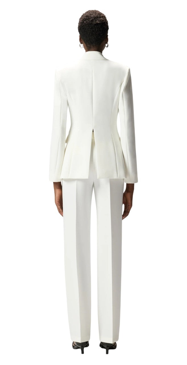 PINKO Giacca Pinko donna 106615A32Z Z07 Carciofo in tela tecnica Bianco<BR/> 106615A32Z Z07 