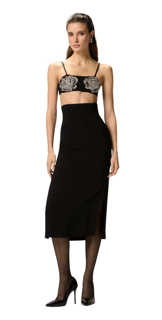 PINKO Top Pinko donna 106622A31P Z99 Dress To Impress Barbabietole Nero 106622A31P Z99 