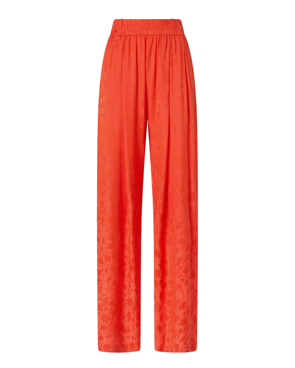 PINKO Pantalone Pinko donna 106802A3AN Bedonia arancione jacquard  floreale<BR/><BR/> 106802A3AN A99 
