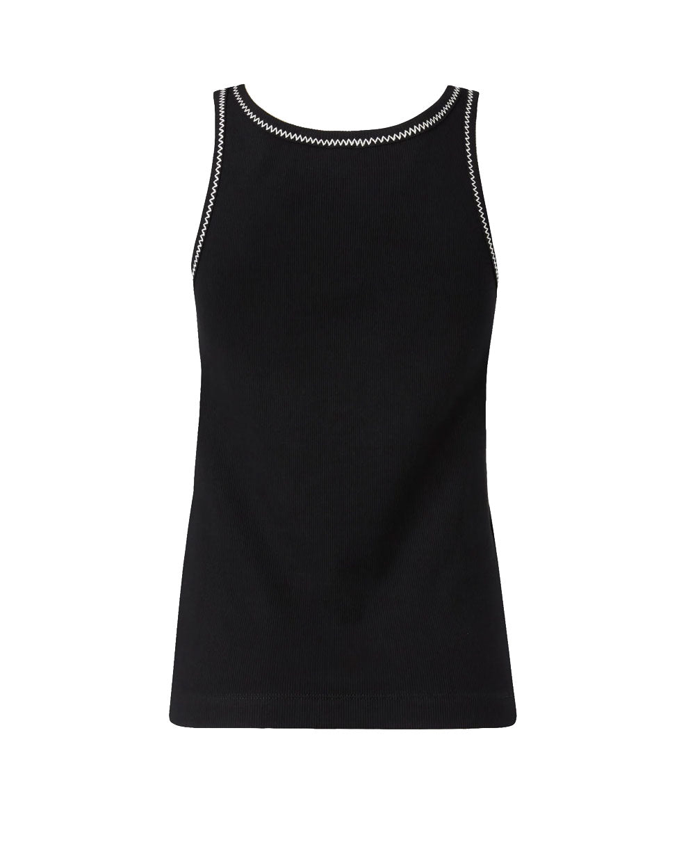 PINKO Canotta donna Pinko 106816A3AL Bitetto nera costine Love Birds <BR/><BR/> 106816A3AL ZZ2 