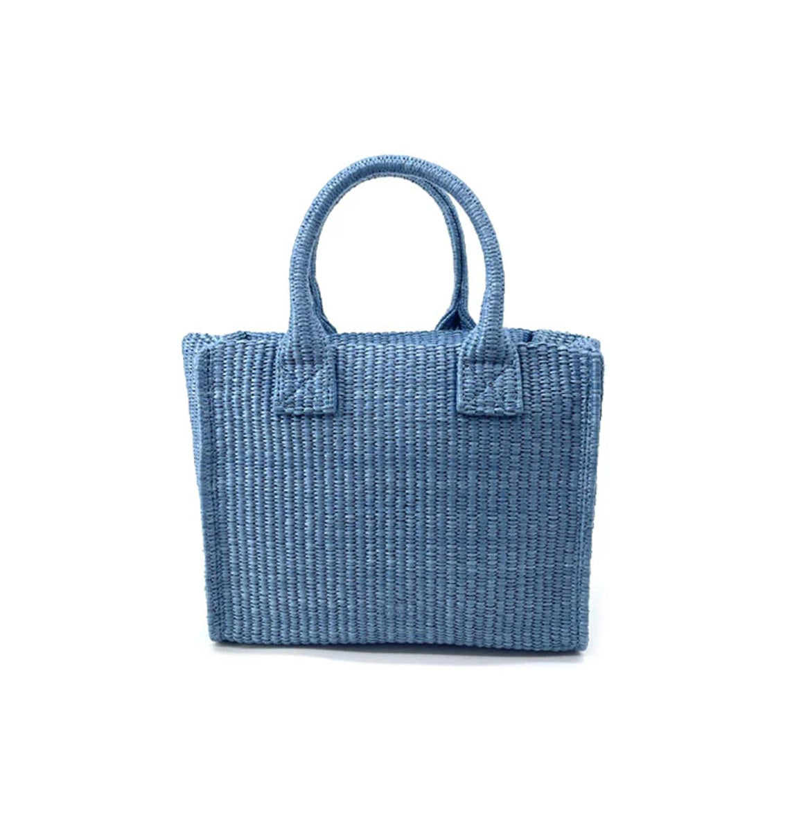 PINKO Borsa Pinko donna 106832A369Y E5Y Beach Shopper Mini Rafia Blu<BR/> 106832A369Y E5Y 
