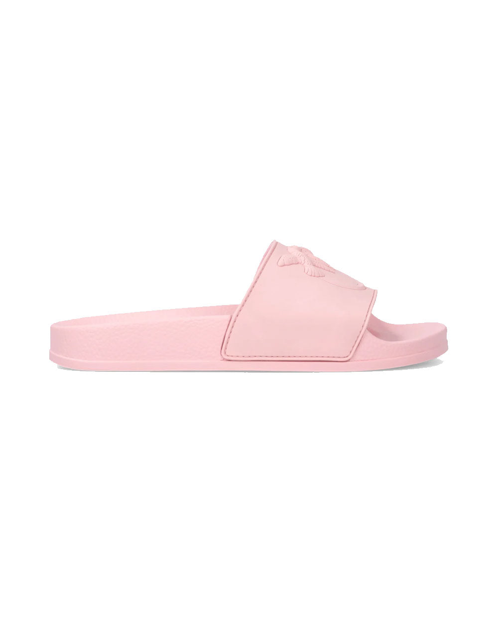 PINKO Ciabatta Pinko donna SS0093E027 Dilly rosa gomma maxi logo love birds<BR/><BR/> SS0093E027 N17 