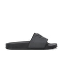 Ciabatta Pinko donna SS0093E027 Dilly nera gomma maxi logo love birds
