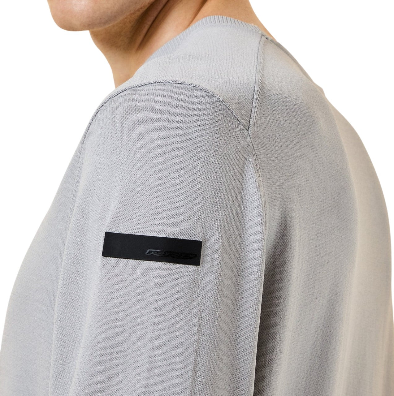 RRD Maglia RRD uomo 26104 13 Maxell Round Knit in filato stretch Grigio 26104 13 