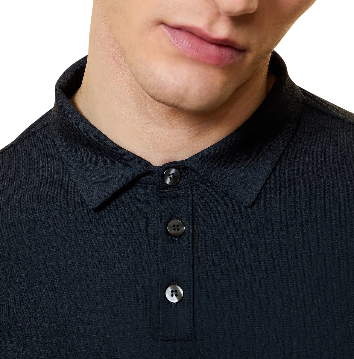RRD Polo RRD uomo 26450 85 Dyn in tessuto tecnico stretch Blu Nero<BR/> 26227 60 