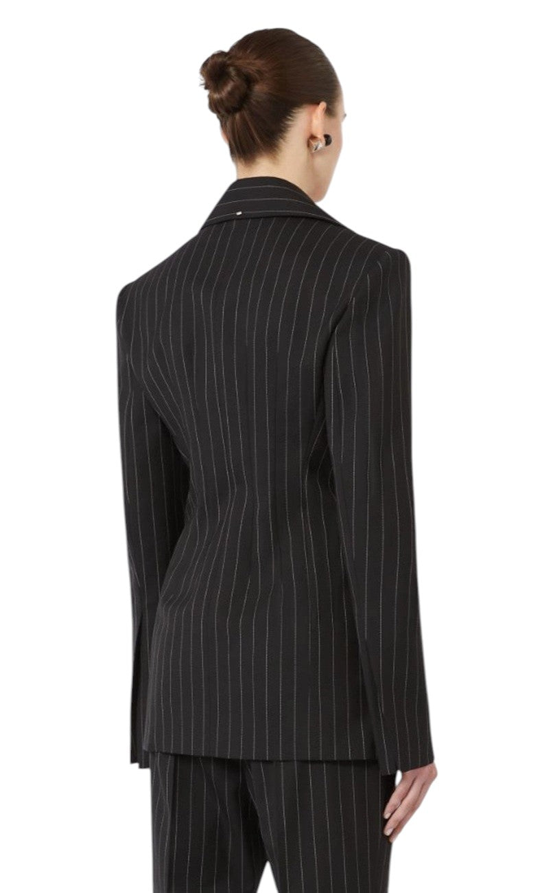 SPORTMAX Giacca Sportmax donna 2612041011600 004 Spxrive Fata gabardina stretch Nero<BR/> 2612041011600 004 