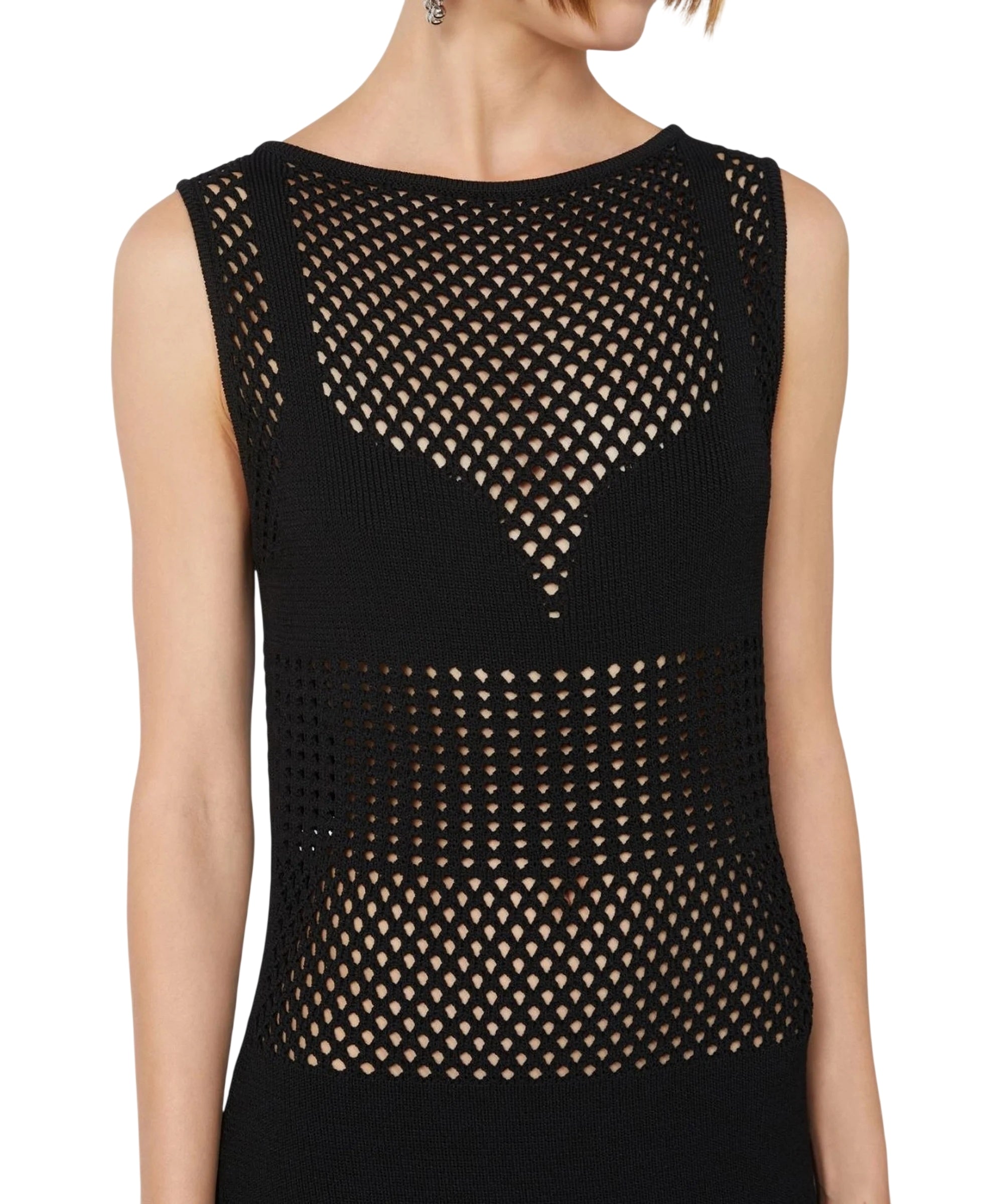 SPORTMAX Abito Sportmax donna 2612321012600 003 Festa lungo stretch Nero<BR/> 2612321012600 003 