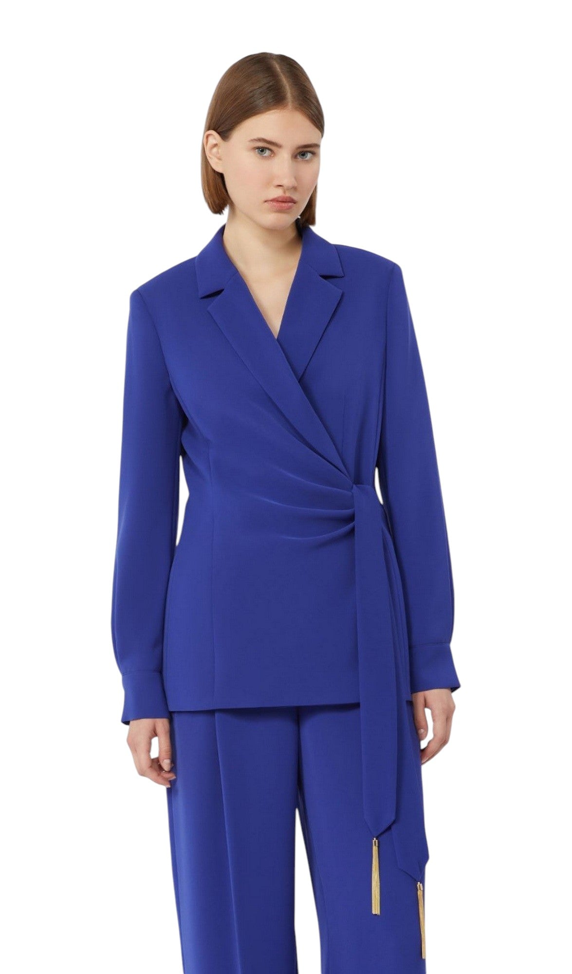 STUDIO Giacca Studio donna 2616041014600 067 Skipper in cady leggero Blu Royal<BR/> 2616041014600 067 