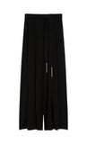 Pantalone Studio donna 2616131014600 001 Valico palazzo in cady Nero
