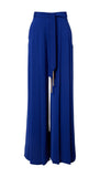 Pantalone Studio donna 2616131014600 067 Valico palazzo in cady Bluette