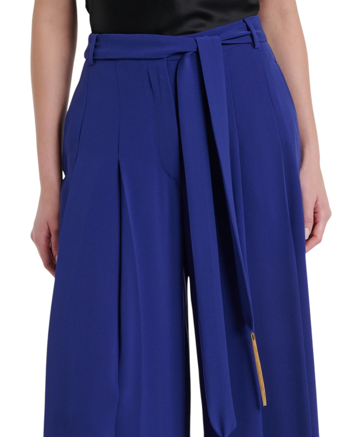 STUDIO Pantalone Studio donna 2616131014600 067 Valico palazzo in cady Bluette<BR/> 2616131014600 067 