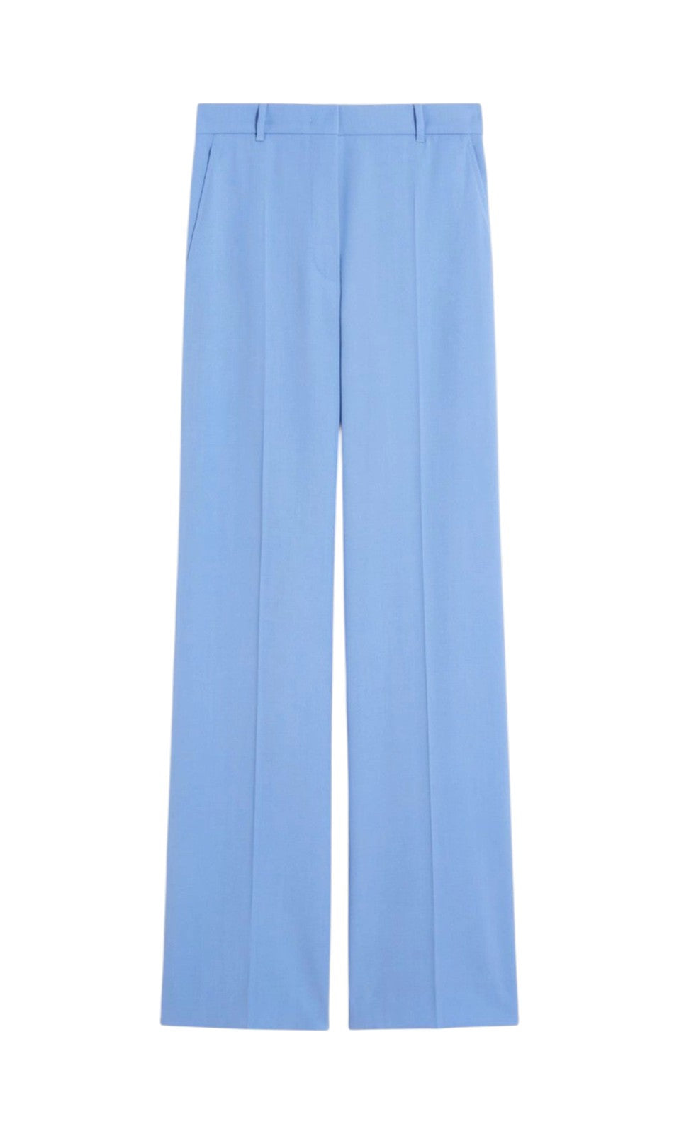 STUDIO Pantalone Studio donna 2616131041600 011 Quasar in lana crêpe Azzurro<BR/> 2616131041600 011 