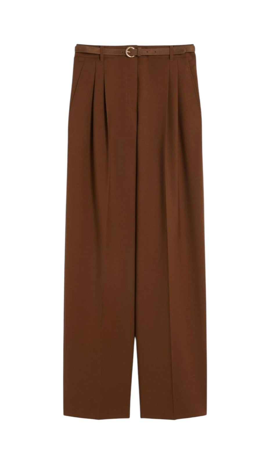 STUDIO Pantalone Studio donna 2616131081600 003 Bacio fluido in lana Cioccolato<BR/> 2616131081600 003 