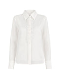 Camicia Studio donna 2616261013600 005 Agi in organza Bianco