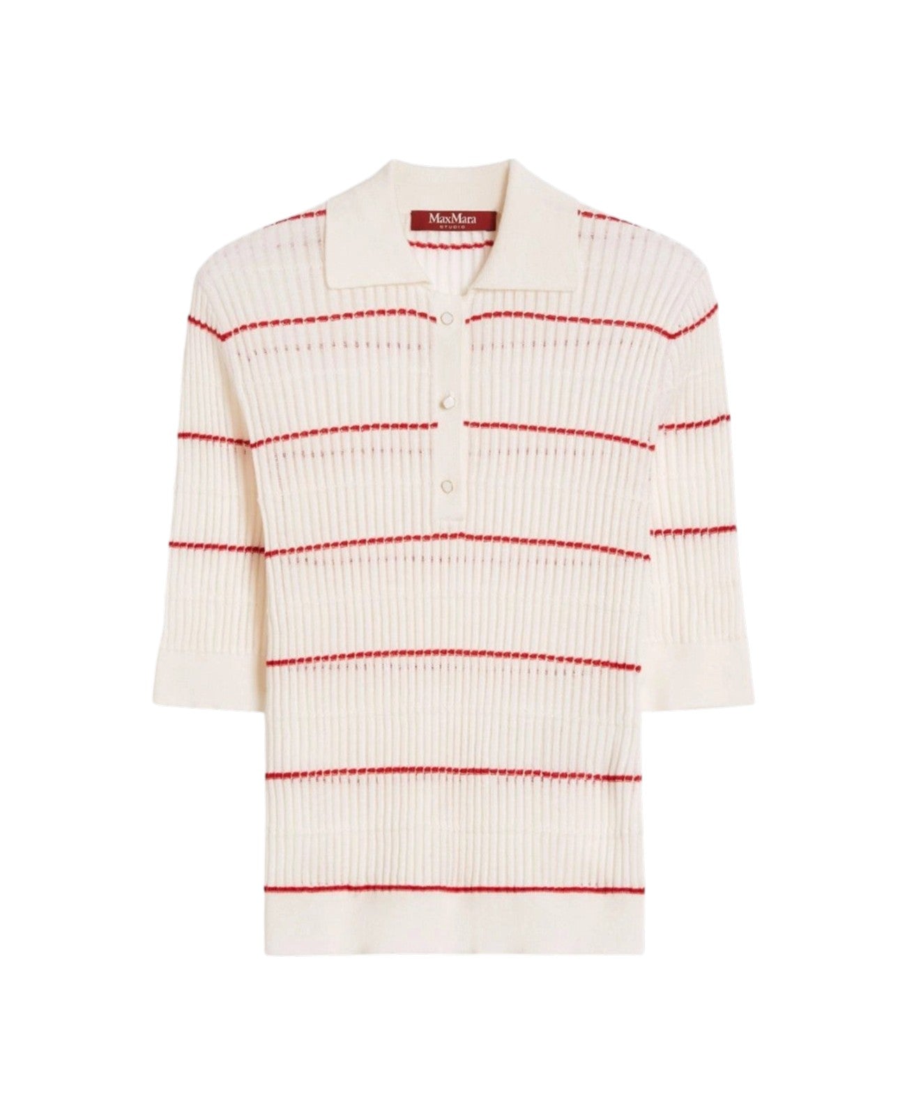 STUDIO Maglia Studio donna 2616361051600 012 Gallo in filato di lana e seta Bianco<BR/> 2616361051600 012 