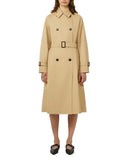 Trench WEEKEND donna CANASTA 2615021021600 Beige cotone antigoccia maniche reglan tasche filettone
