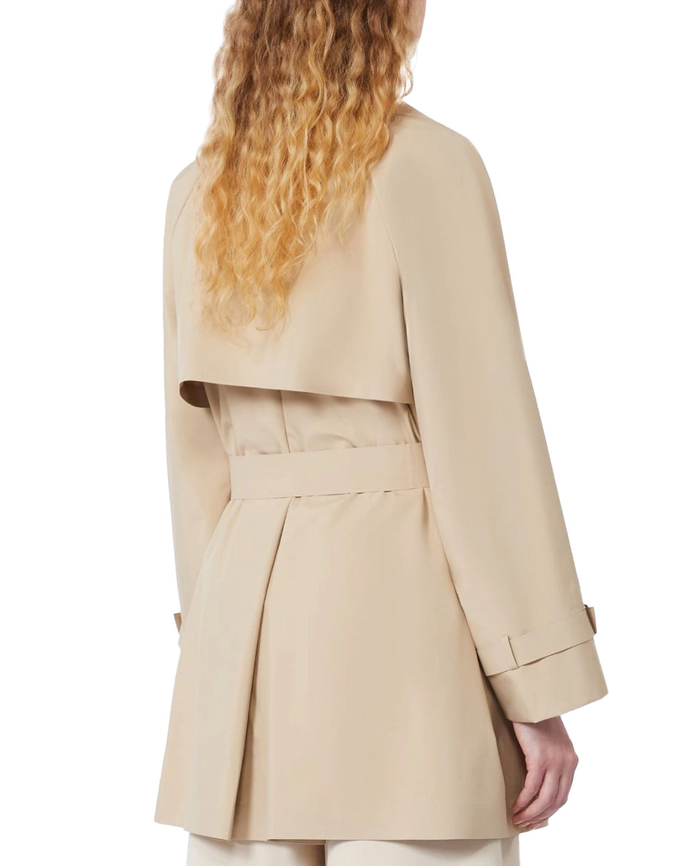 WEEKEND Trench WEEKEND donna OVATTA 2615021031600 Beige collo rever doppiopetto tasche 2615021031600 001 