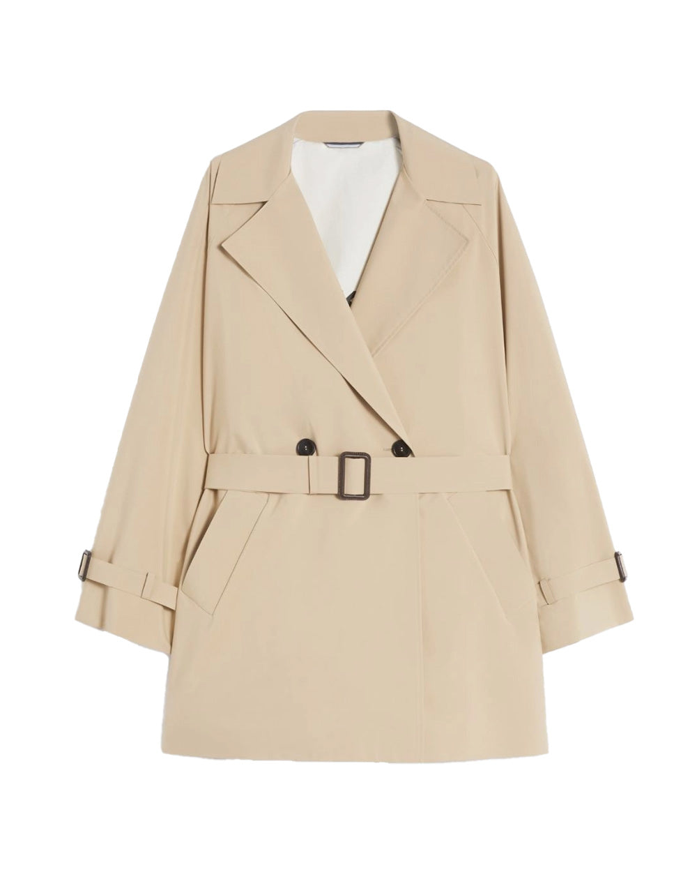WEEKEND Trench WEEKEND donna OVATTA 2615021031600 Beige collo rever doppiopetto tasche 2615021031600 001 