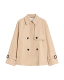 Women's WEEKEND trench coat BIGLIA 2615021051600 Beige drip-proof flared line lapel collar pockets