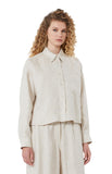 Camicia Weekend donna 2615041022600 001 Capo puro lino Ecru