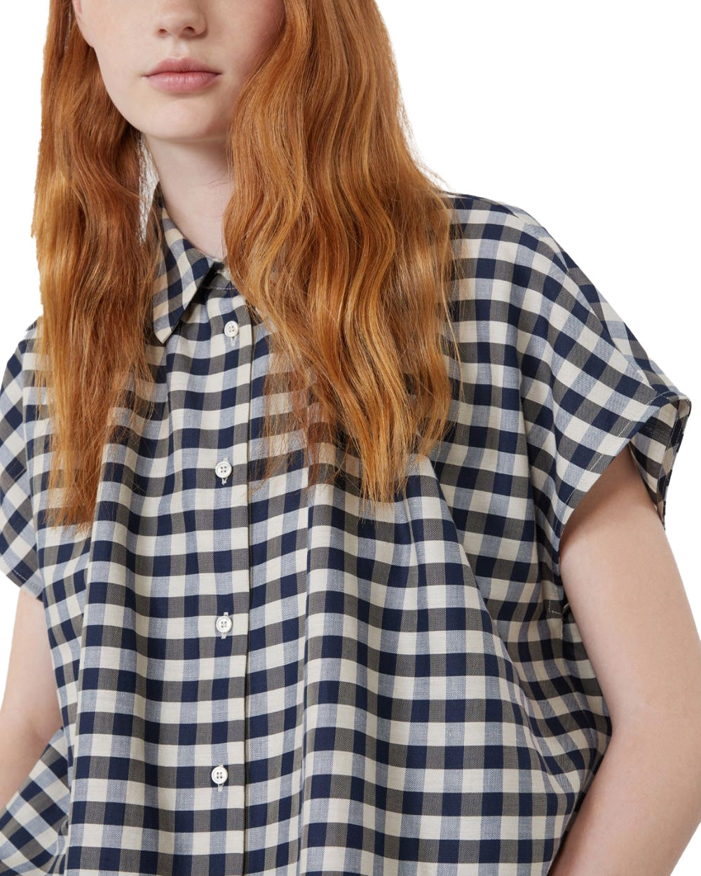 WEEKEND Camicia WEEKEND donna STRANO 2615111132600 Blu boxy maniche aletta fondo dritto 2615111132600 001 