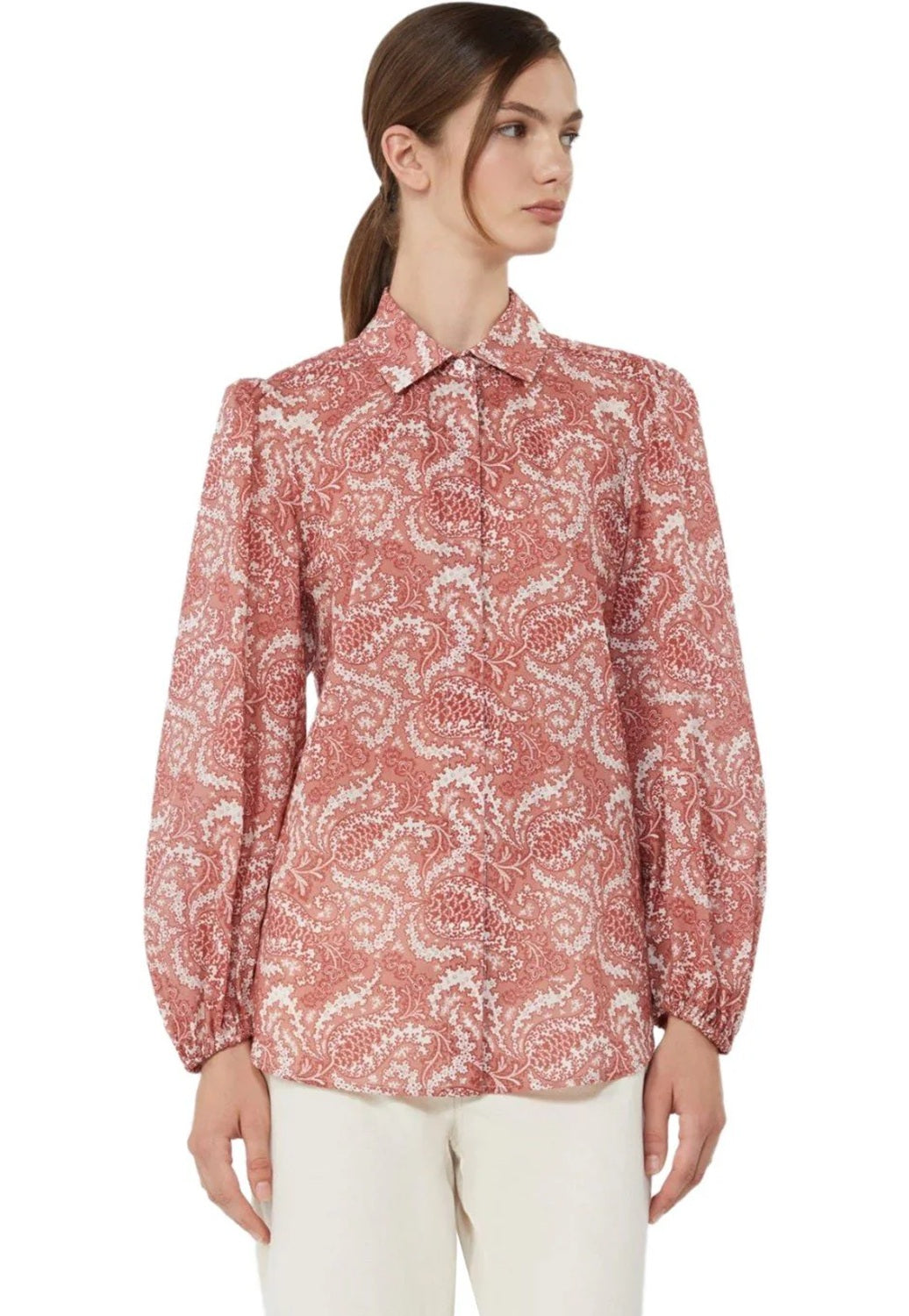 WEEKEND Camicia Weekend donna 2615111192600 002 Periodi Rosso Ciliegia<BR/> 2615111192600 002 