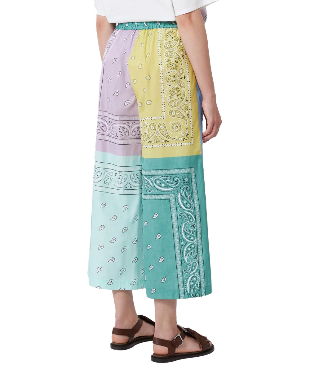 WEEKEND Pantalone WEEKEND donna PEPE 2615131022600 Multicolor regular cotone coulisse tasche<BR/> 2615131022600 001 