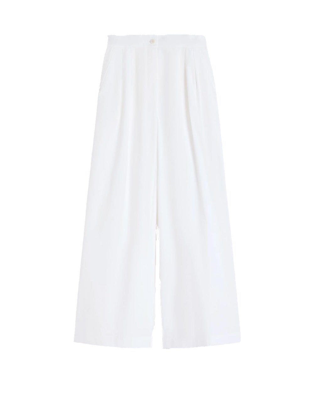 WEEKEND Pantalone WEEKEND donna BENDA 2615131142600 Bianco regular zip tasche doppia pinces 2615131142600 004 