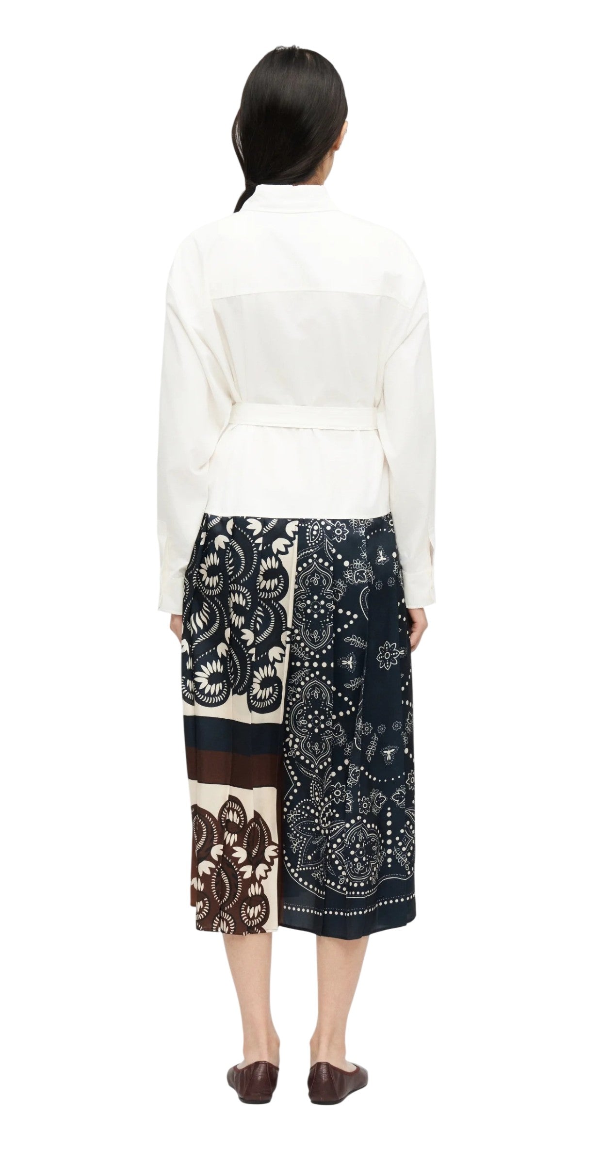 WEEKEND Abito Weekend donna 2615221011600 001 Ondina chemisier midi Bianco<BR/> 2615221011600 001 