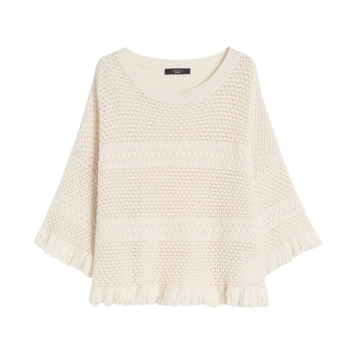 WEEKEND Maglia Weekend donna 2615361092600 001 Palato in filato di cotone Ecru<BR/> 2615361092600 001 