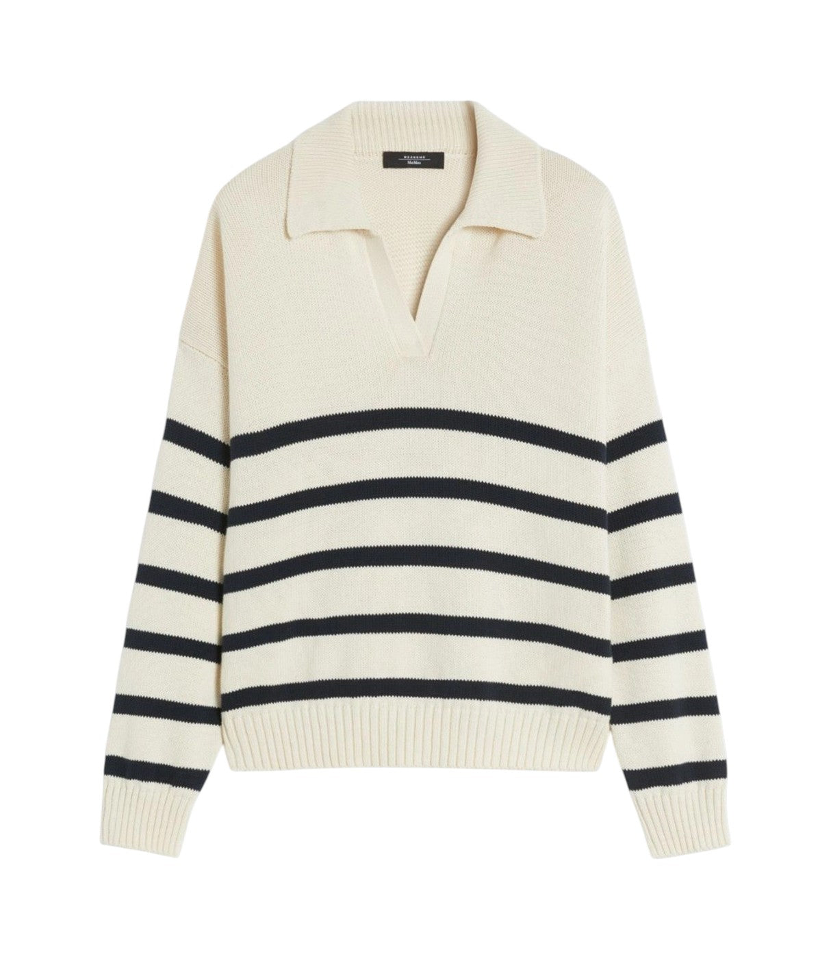 WEEKEND Maglia Weekend donna 2615361141600 011 Panfilo in filato di cotone a righe Blu<BR/> 2615361141600 011 