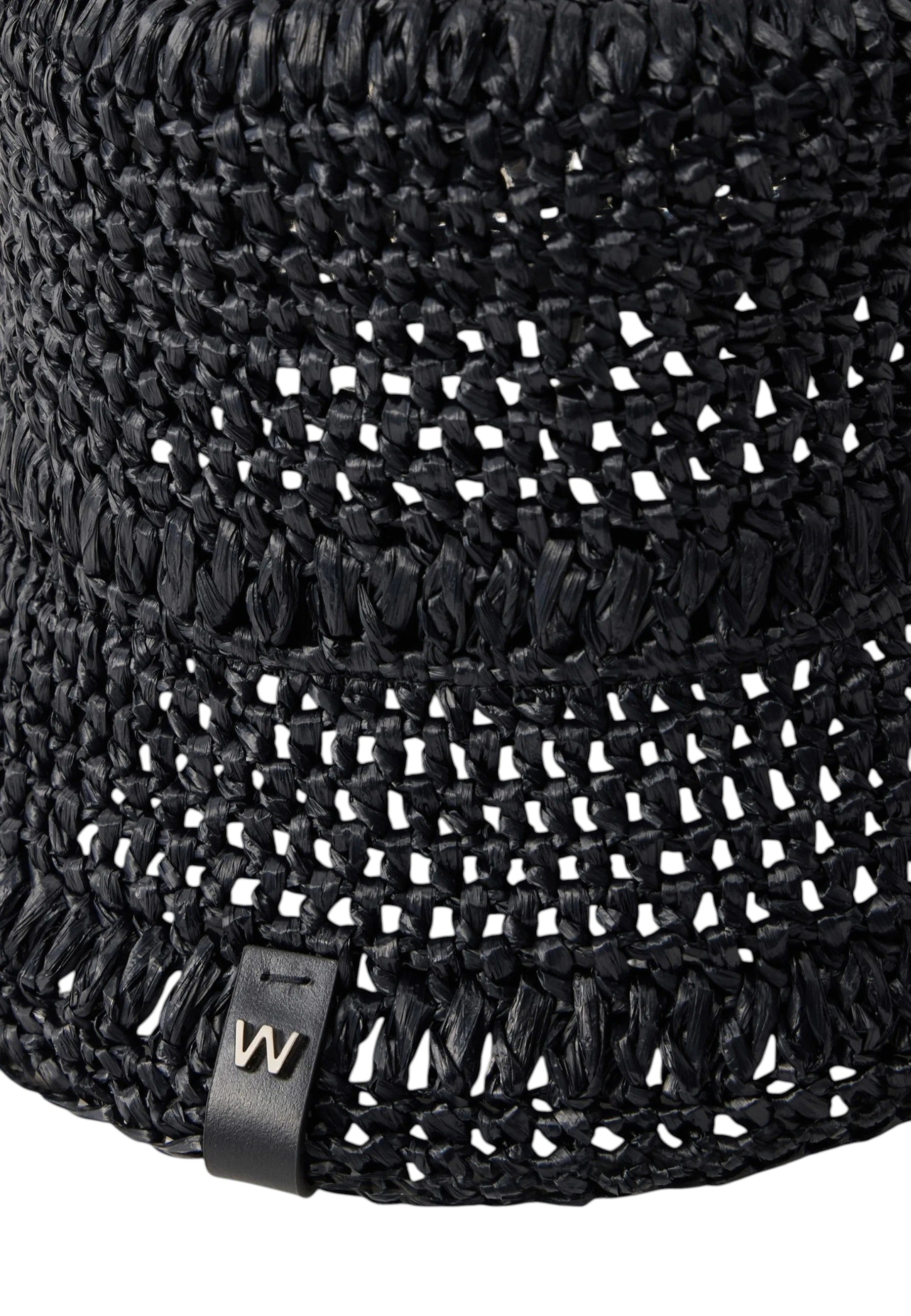 WEEKEND Cappello Weekend donna 2615571045600 006 Fragore intrecciato Nero<BR/> 2615571045600 006 
