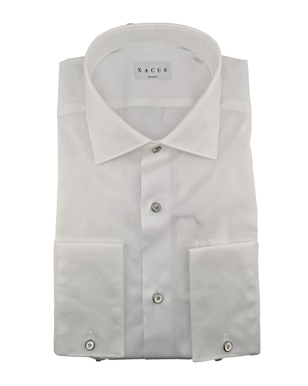 XACUS Camicia XACUS uomo 508ML11716 Bianca lavorazione micro operata bottoni a vista design gioiello 508ML11716 011 