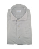 XACUS men's shirt ACT558ML11460 White micro-textured cutaway collar