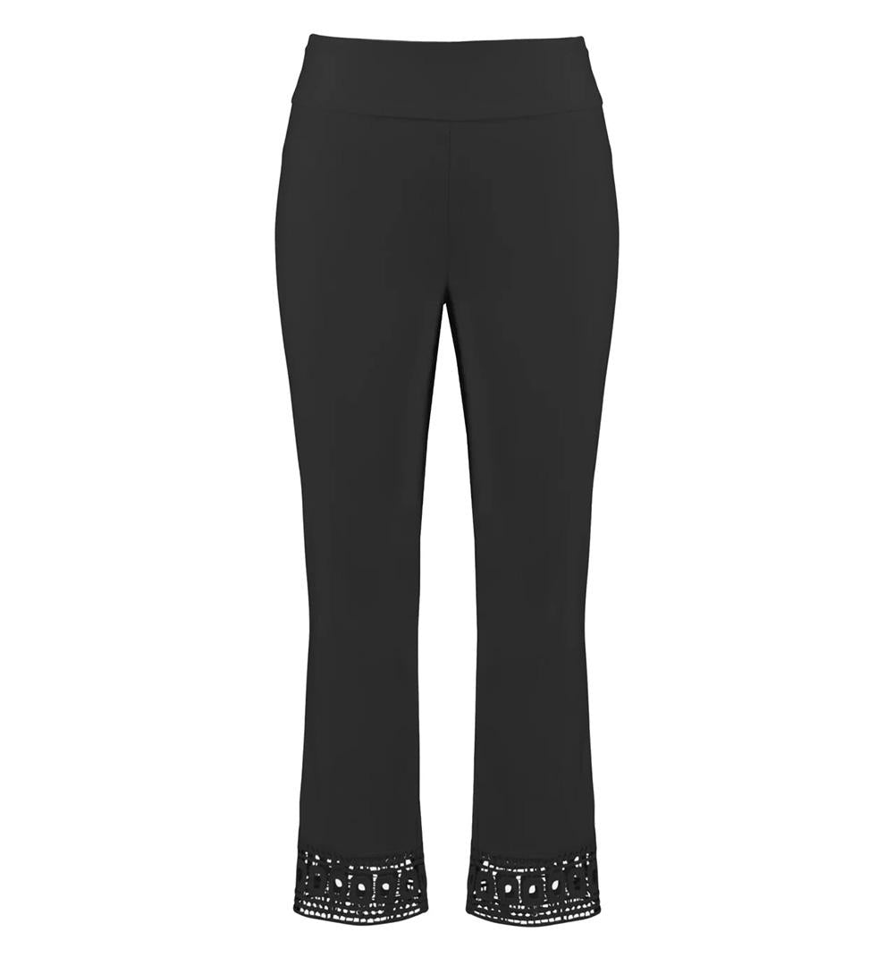 JOSEPH RIBKOFF Pantalone Joseph Ribkoff donna 251053 Nero viscosa tinta unita pizzo<BR/> 251053 11 