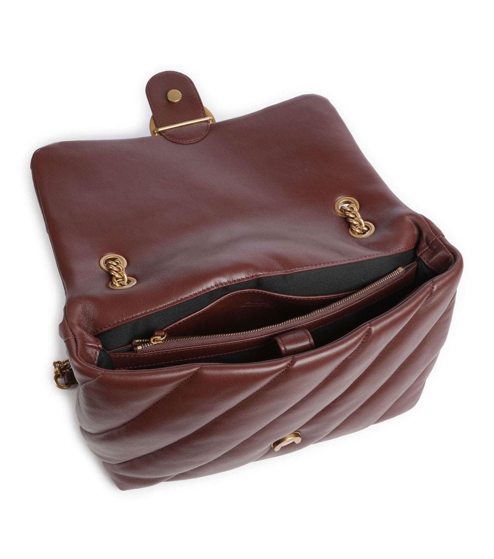 PINKO Borsa Pinko donna 100037 A0F2 Big Love Puff Maxi Bordeaux 100037A0F2 R49Q 