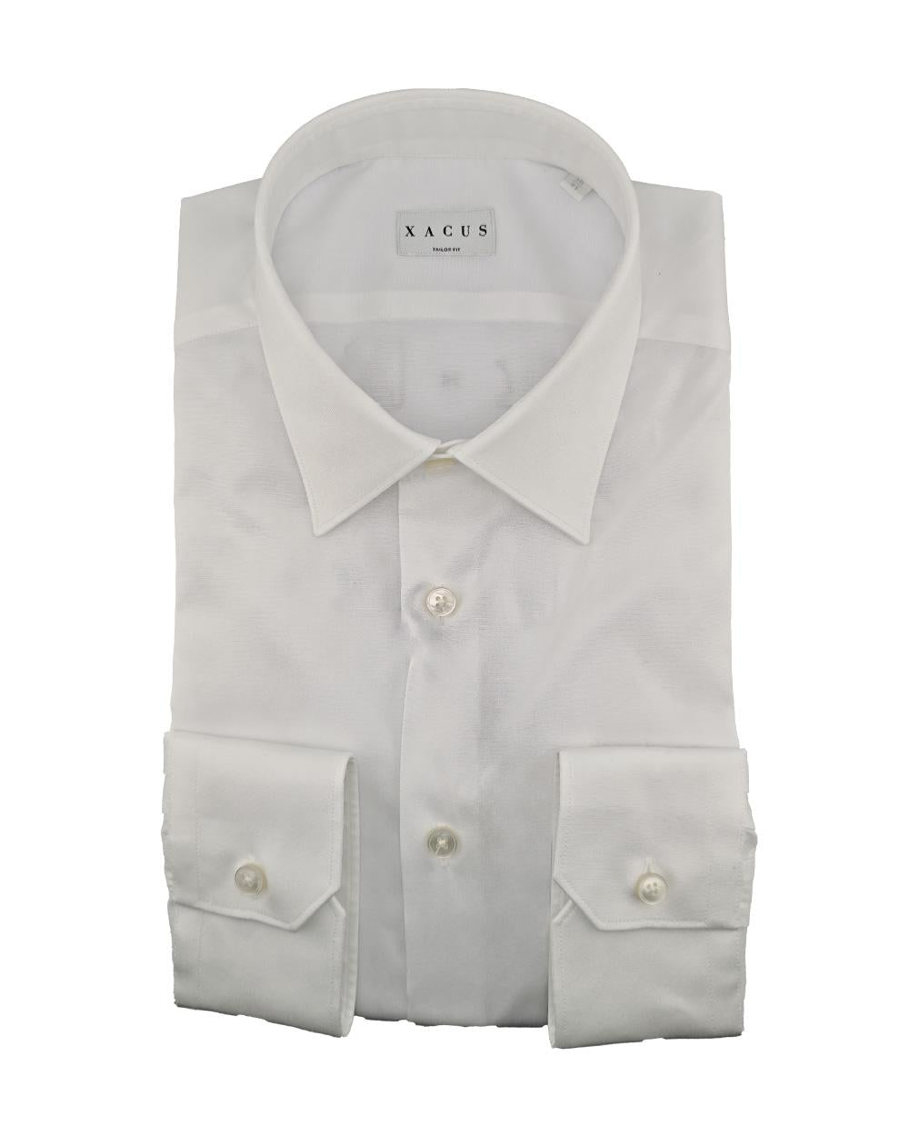 XACUS Camicia XACUS uomo 564ML16113 Bianca collo francese bottoni cucitura croce 564ML16113 001 