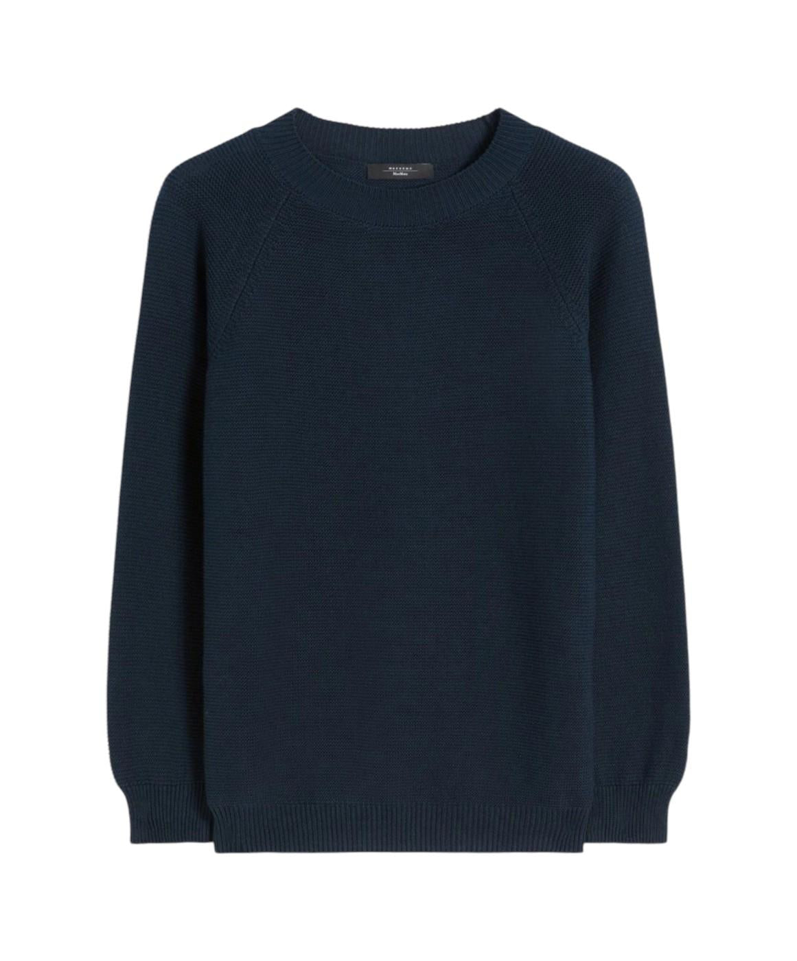 WEEKEND Maglia Weekend donna 2615361181600 005 Aere a punto Links cotone Blu navy 2615361181600 005 