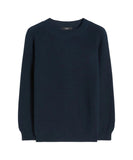 Maglia Weekend donna 2615361181600 005 Aere a punto Links cotone Blu navy