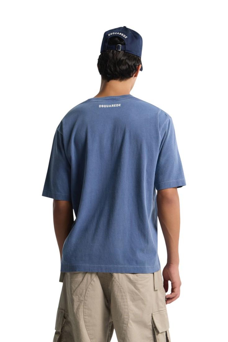DSQUARED2 T-shirt DSQUARED2 uomo S74GD1529D20108470 Blu S74GD1529D20108 470 