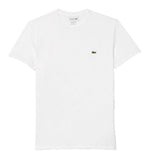 T-shirt Lacoste uomo TH6709001 bianca pima girocollo