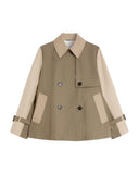 Women's Trench Coat WEEKEND BIGLIA 2615021051600 Mud water-resistant flared fit lapel collar pockets